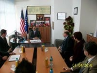 0Nasu Opstinu posetio Americki Ambasador g.Christofer Dell