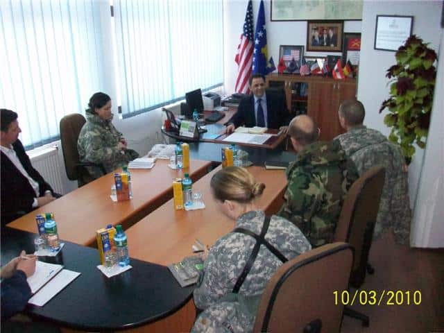 Kryetari Ymeri priti gjeneralin Dohrman