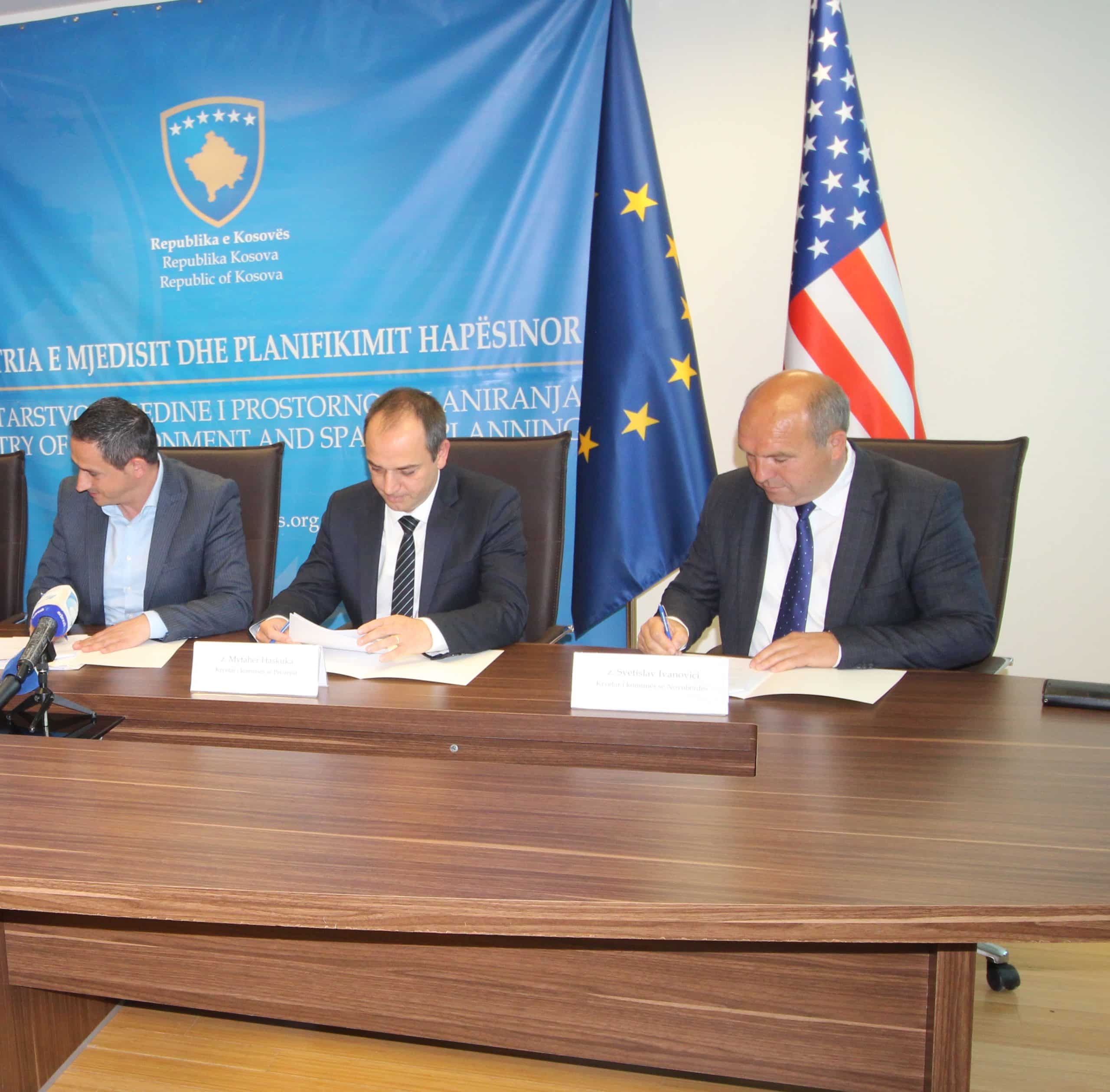 Nënshkruhet Memorandumi i Mirëkuptimit ndërmjet Komunës së Novobërdës dhe Ministrisë së Mjedisit dhe Planifikimit Hapësinor