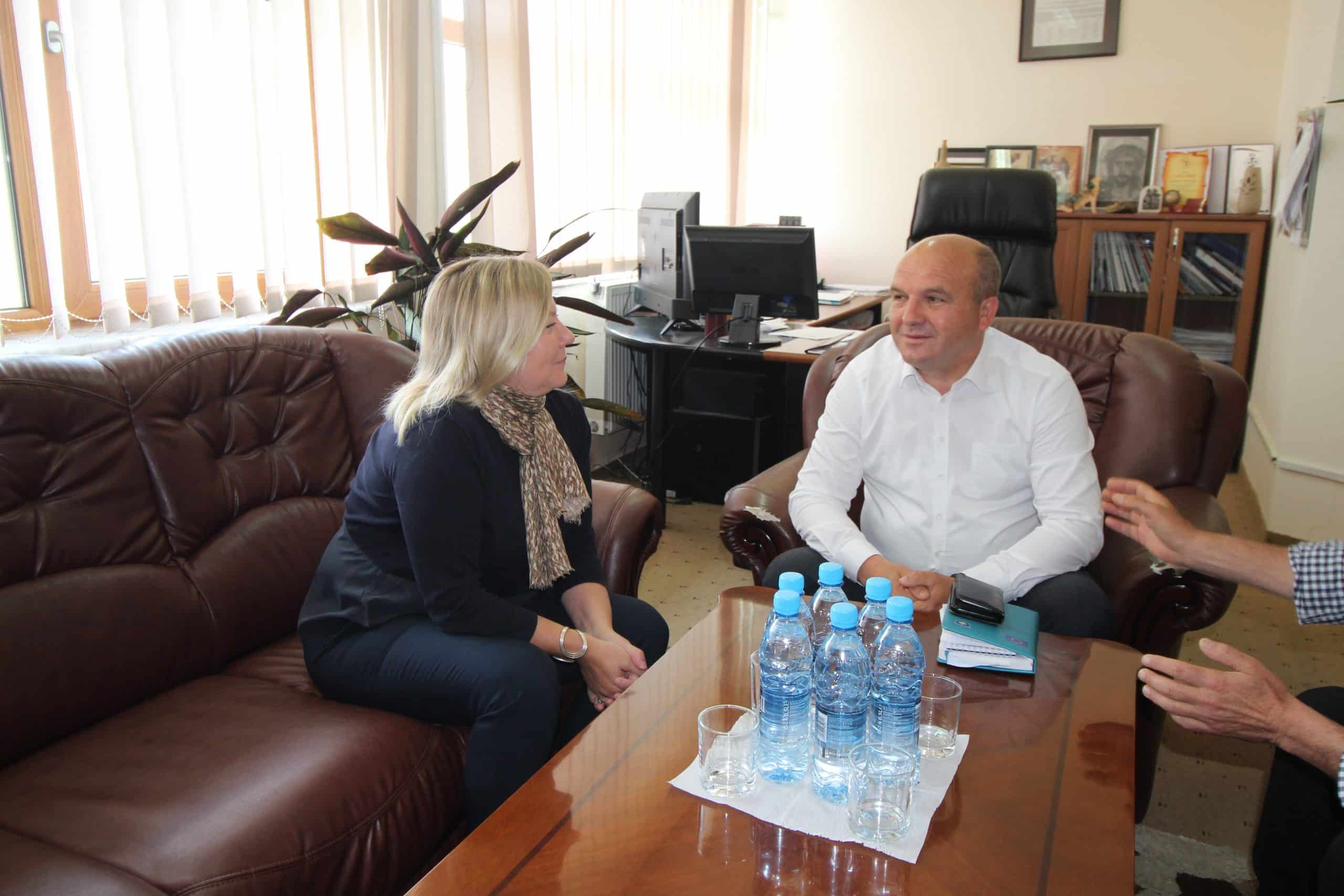 Vizita e  Ambasadores Finlandeze komunës  së Novobërdës